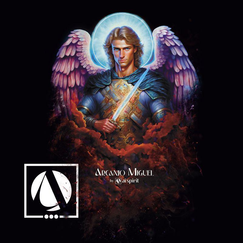 Camisa Arcanjo Miguel #1 - Ai Spirit 👽 Moda Estelar