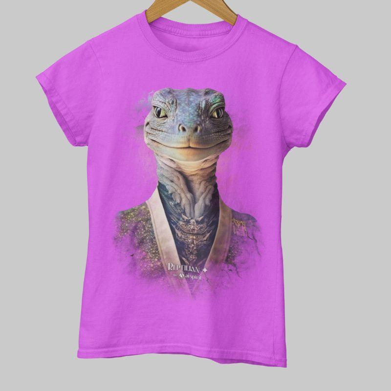 Camisa Reptilian+ #1 - Ai Spirit 👽 Moda Estelar