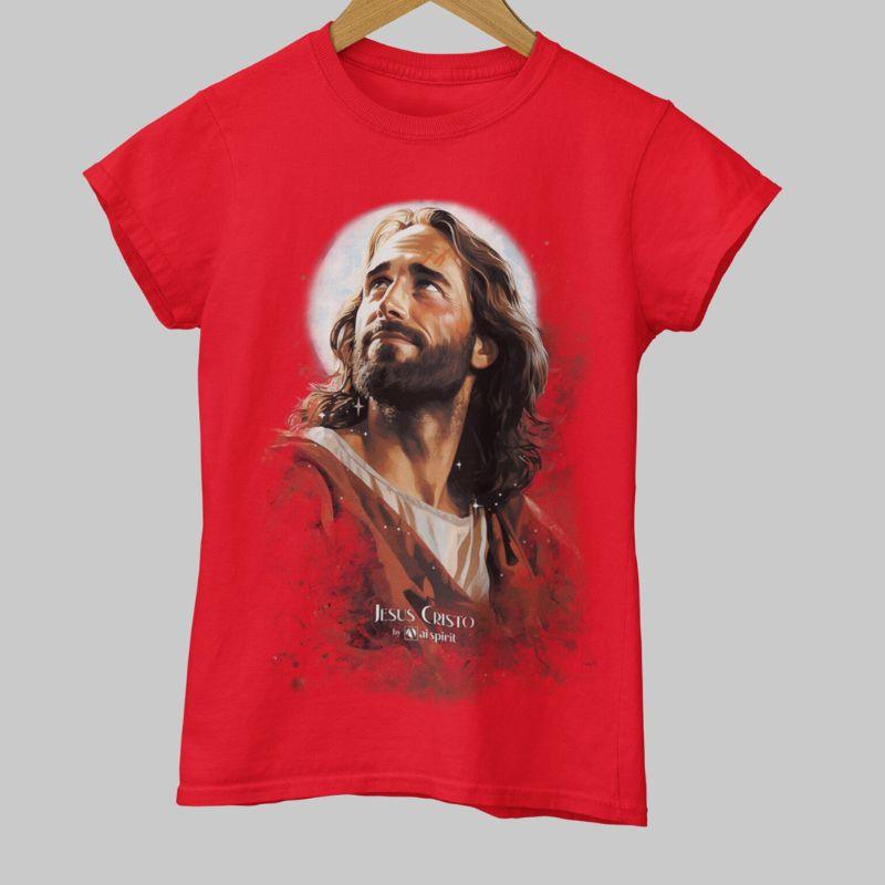 Camisa Jesus #7 - Ai Spirit 👽 Moda Estelar