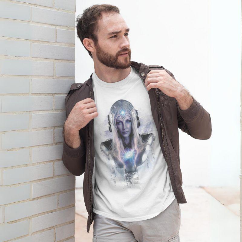 Camisa Pleiadian #5 - Ai Spirit 👽 Moda Estelar