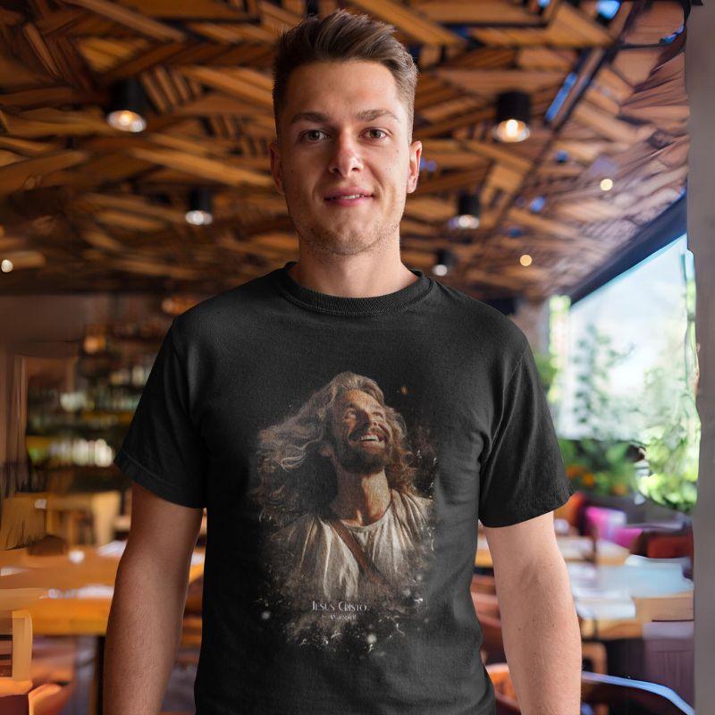 Camisa Jesus #8 - Ai Spirit 👽 Moda Estelar