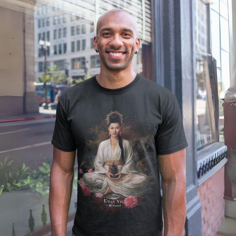 Camisa Kwan Yin #1 - Ai Spirit 👽 Moda Estelar