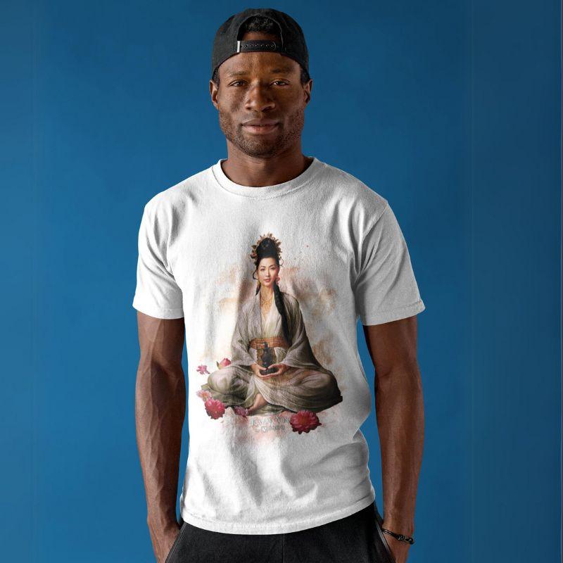 Camisa Kwan Yin #1 - Ai Spirit 👽 Moda Estelar