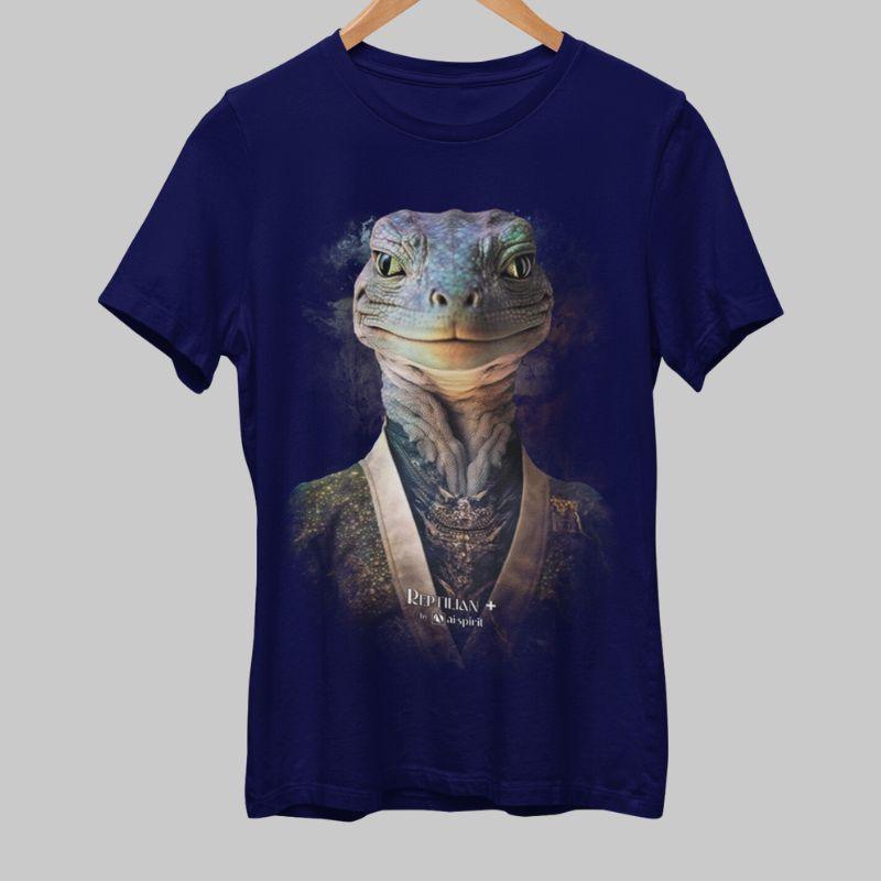 Camisa Reptilian+ #1 - Ai Spirit 👽 Moda Estelar