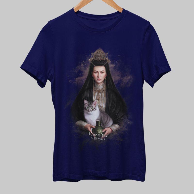 Camisa Kwan Yin #2 - Ai Spirit 👽 Moda Estelar