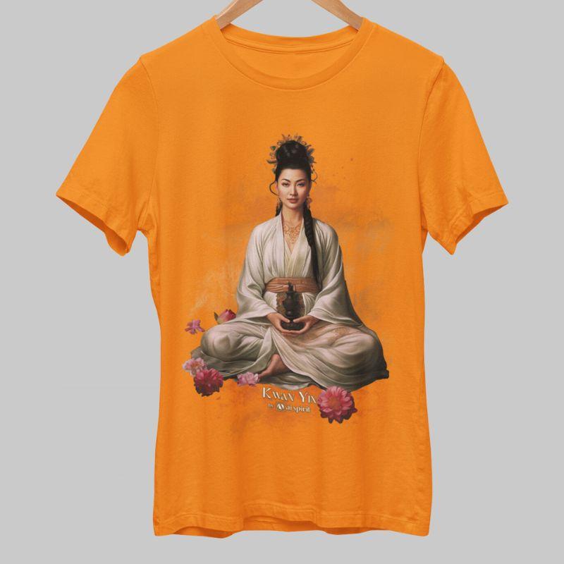 Camisa Kwan Yin #1 - Ai Spirit 👽 Moda Estelar