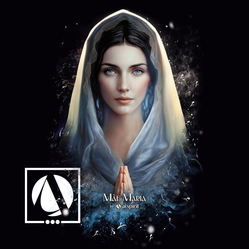 Camisa Mãe Maria #7 - Ai Spirit 👽 Moda Estelar