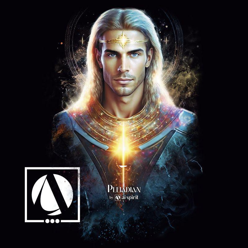 Camisa Pleiadian #1 - Ai Spirit 👽 Moda Estelar