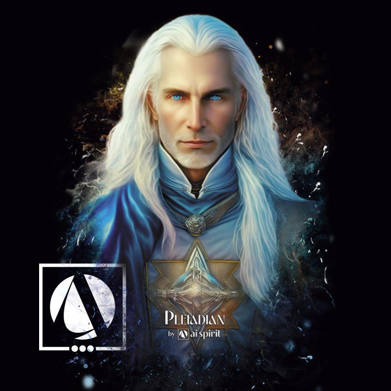 Camisa Pleiadian #8 - Ai Spirit 👽 Moda Estelar