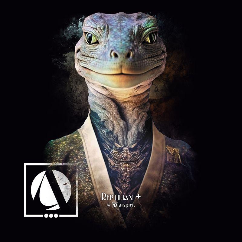 Camisa Reptilian+ #1 - Ai Spirit 👽 Moda Estelar