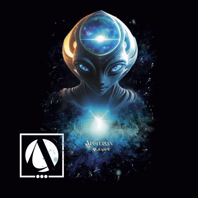 Camisa Arcturian #1 - Ai Spirit 👽 Moda Estelar
