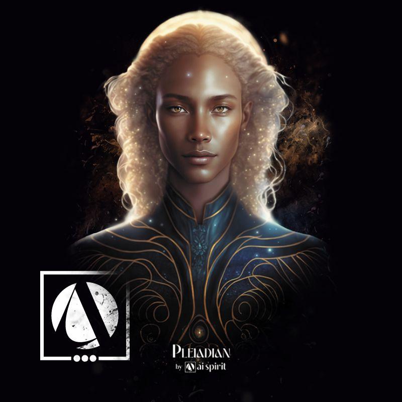 Camisa Pleiadian #4 - Ai Spirit 👽 Moda Estelar