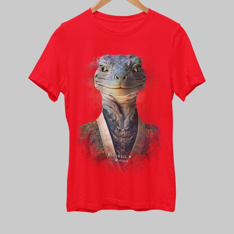 Camisa Reptilian+ #1 - Ai Spirit 👽 Moda Estelar
