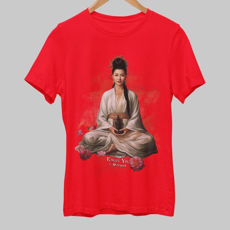 Camisa Kwan Yin #1 - Ai Spirit 👽 Moda Estelar