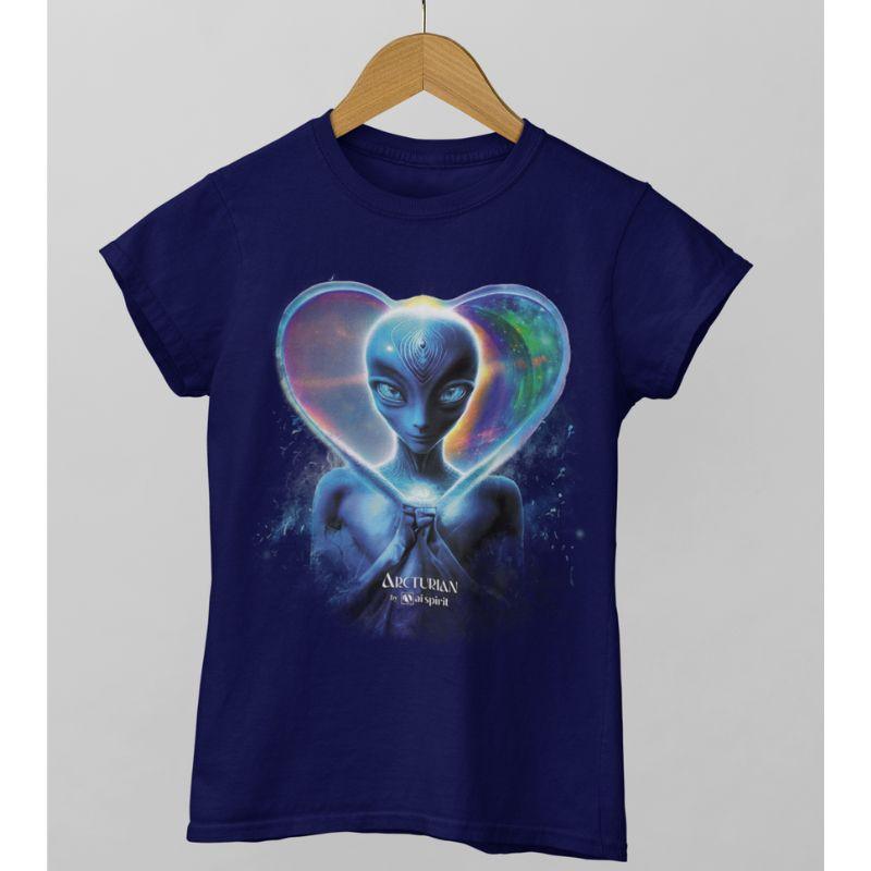 Camisa Arcturian #5 - Ai Spirit 👽 Moda Estelar