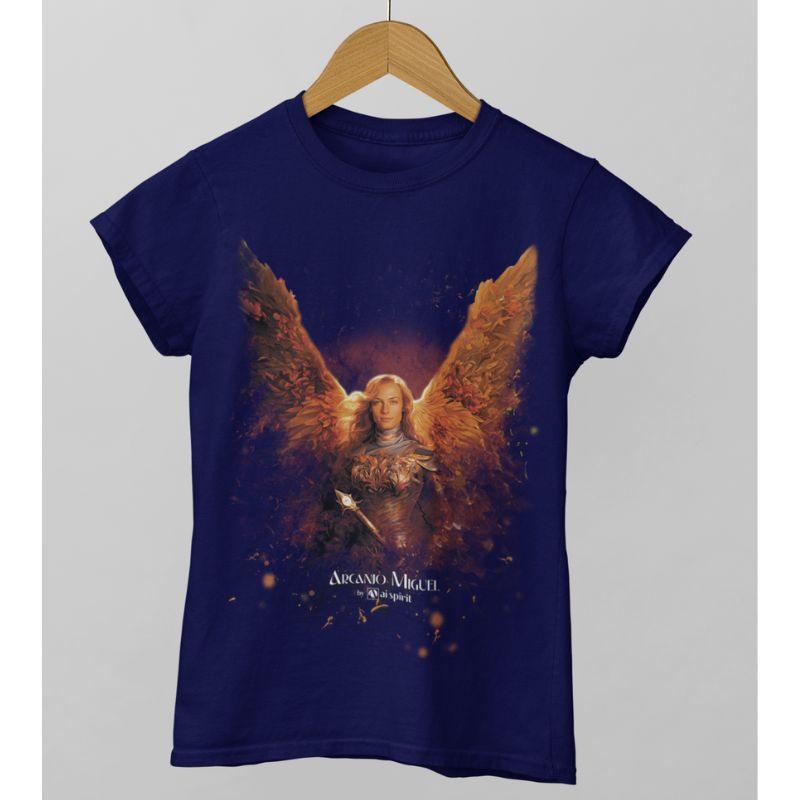 Camisa Arcanjo Miguel #7 - Ai Spirit 👽 Moda Estelar