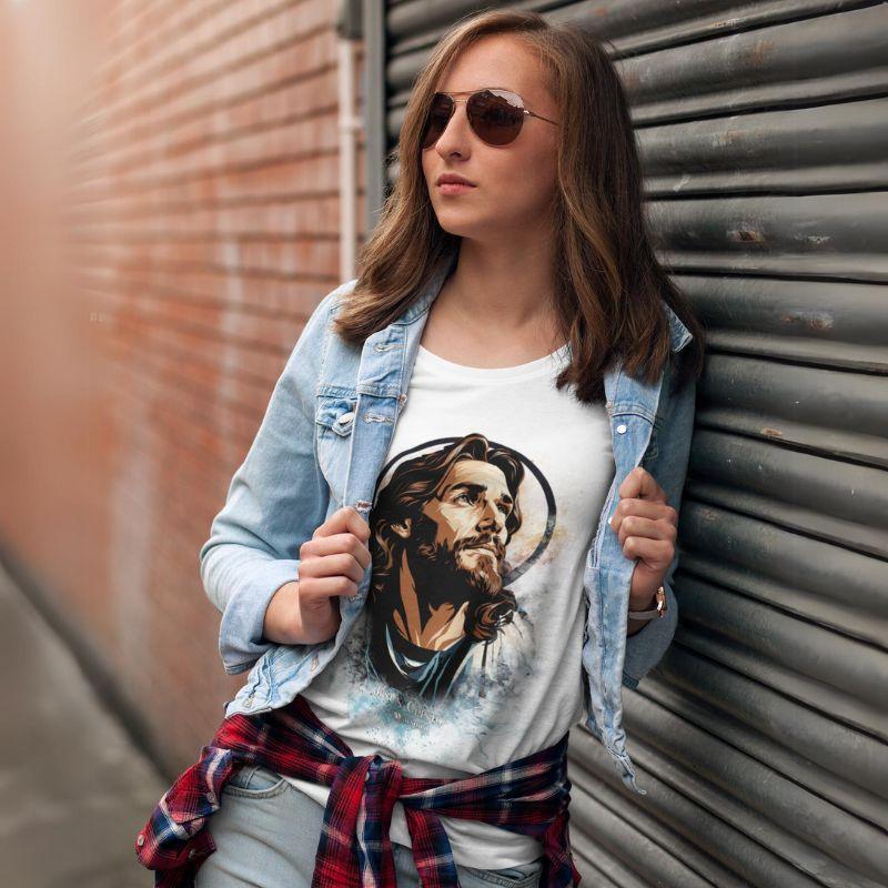 Camisa Jesus #6 - Ai Spirit 👽 Moda Estelar