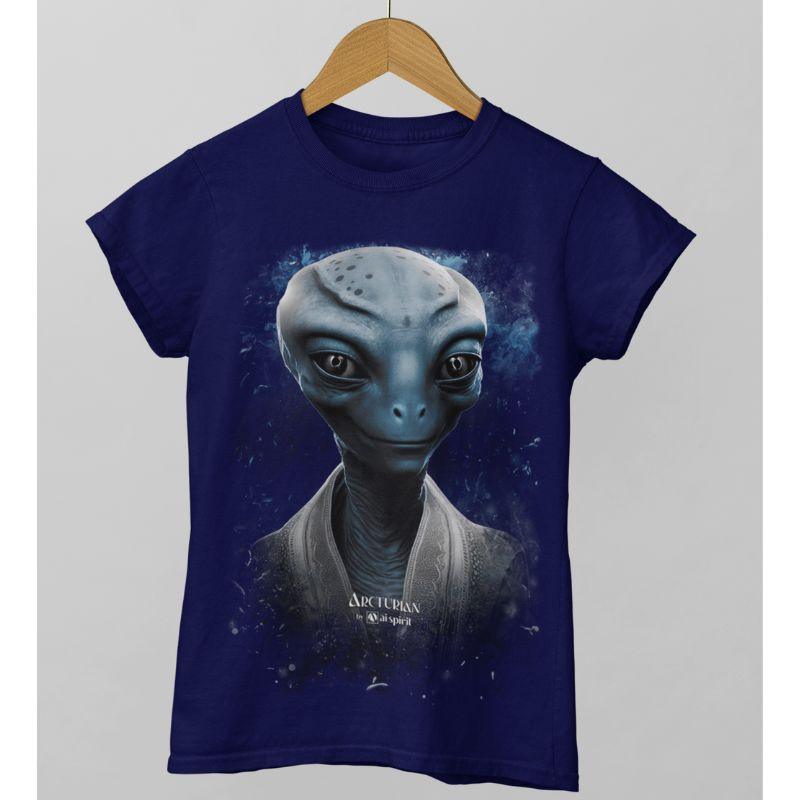 Camisa Arcturian #7 - Ai Spirit 👽 Moda Estelar