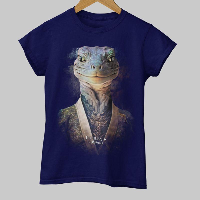 Camisa Reptilian+ #1 - Ai Spirit 👽 Moda Estelar