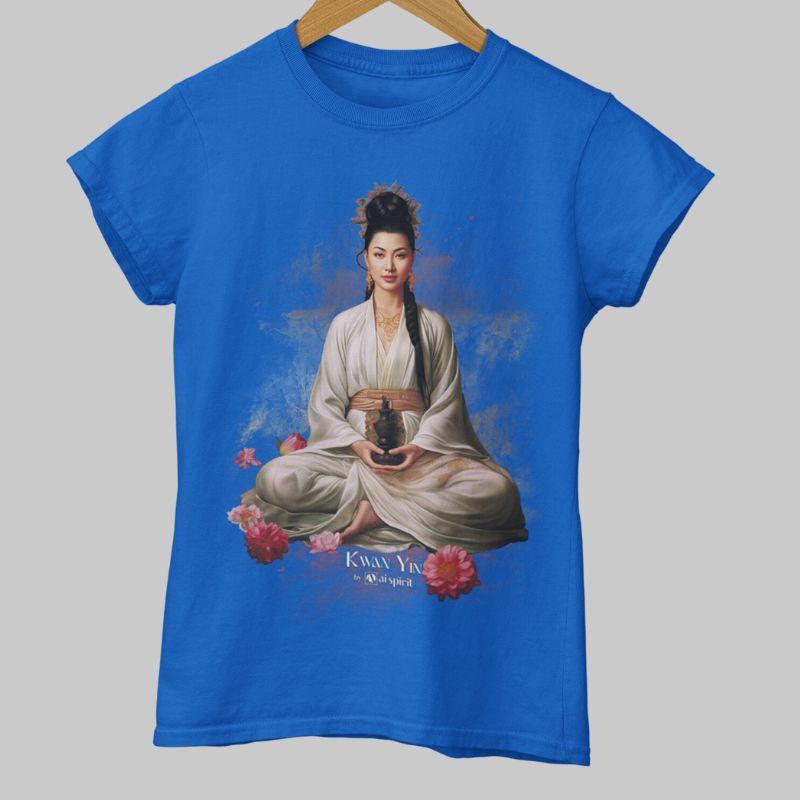 Camisa Kwan Yin #1 - Ai Spirit 👽 Moda Estelar
