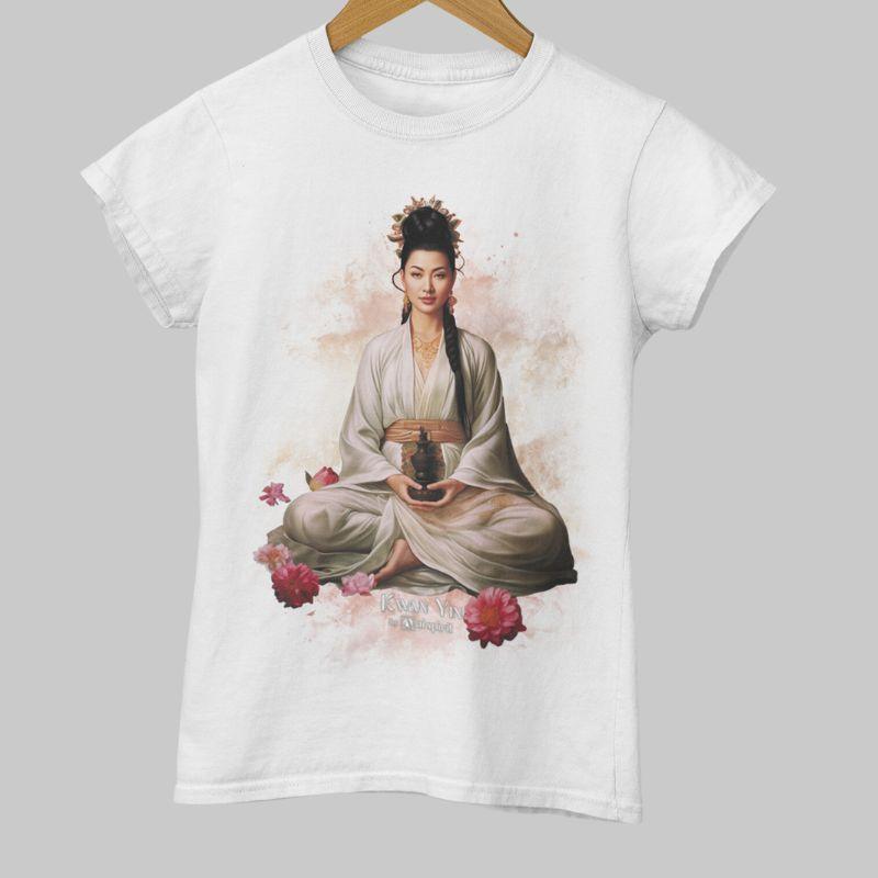 Camisa Kwan Yin #1 - Ai Spirit 👽 Moda Estelar