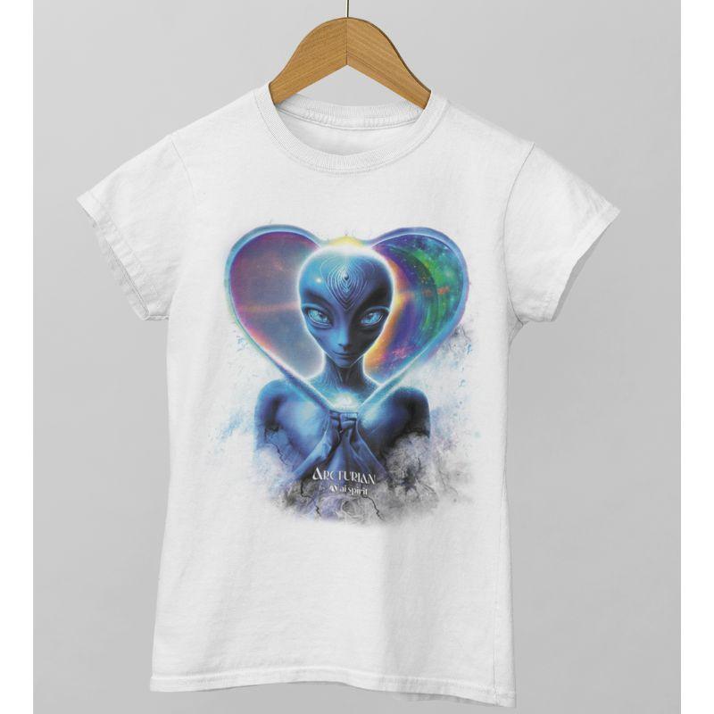 Camisa Arcturian #5 - Ai Spirit 👽 Moda Estelar