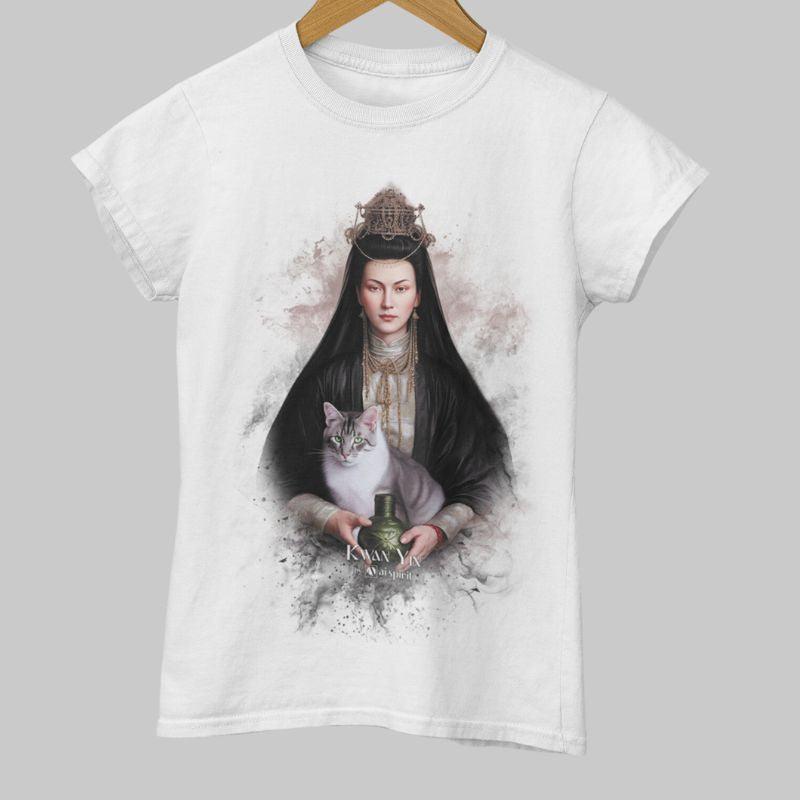 Camisa Kwan Yin #2 - Ai Spirit 👽 Moda Estelar