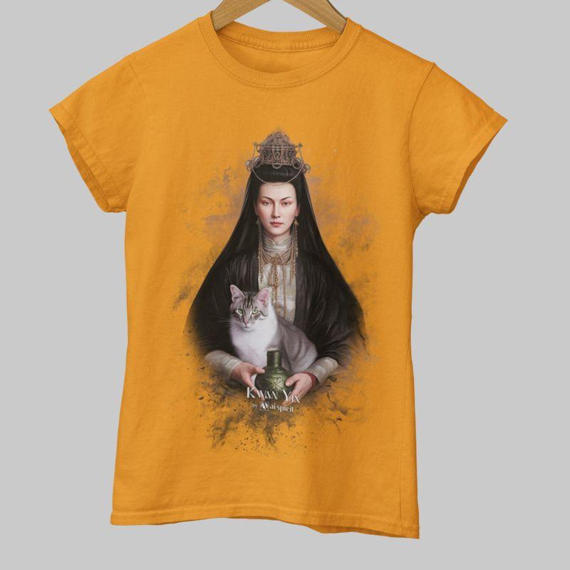Camisa Kwan Yin #2 - Ai Spirit 👽 Moda Estelar