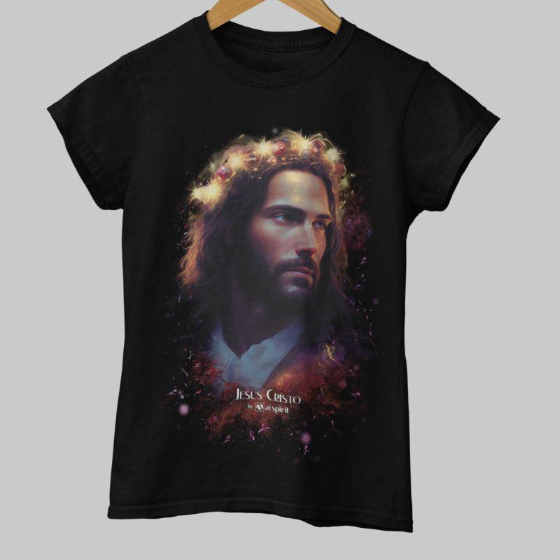 Camisa Jesus #4 - Ai Spirit 👽 Moda Estelar