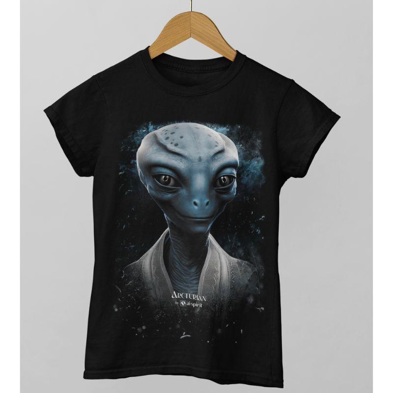 Camisa Arcturian #7 - Ai Spirit 👽 Moda Estelar
