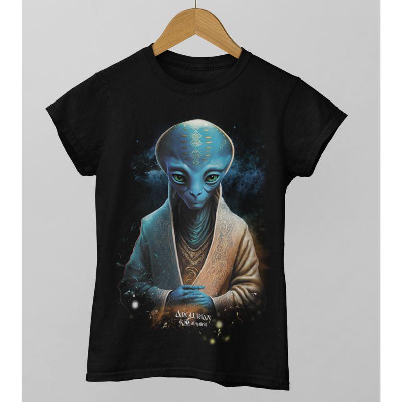 Camisa Arcturian #4 - Ai Spirit 👽 Moda Estelar