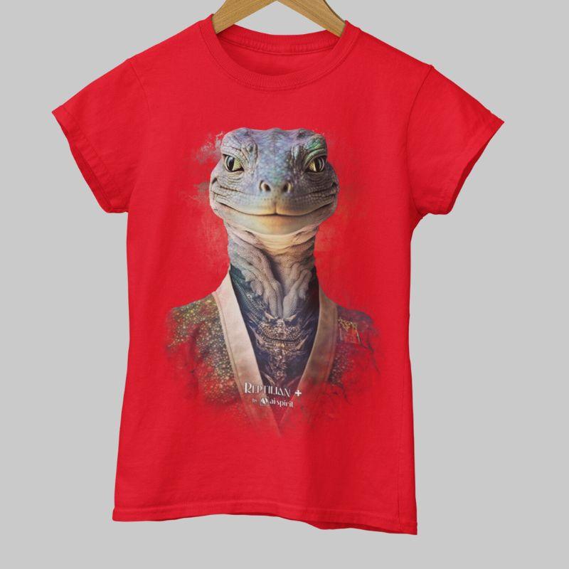 Camisa Reptilian+ #1 - Ai Spirit 👽 Moda Estelar