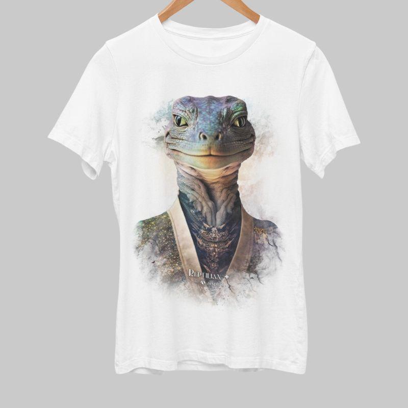 Camisa Reptilian+ #1 - Ai Spirit 👽 Moda Estelar